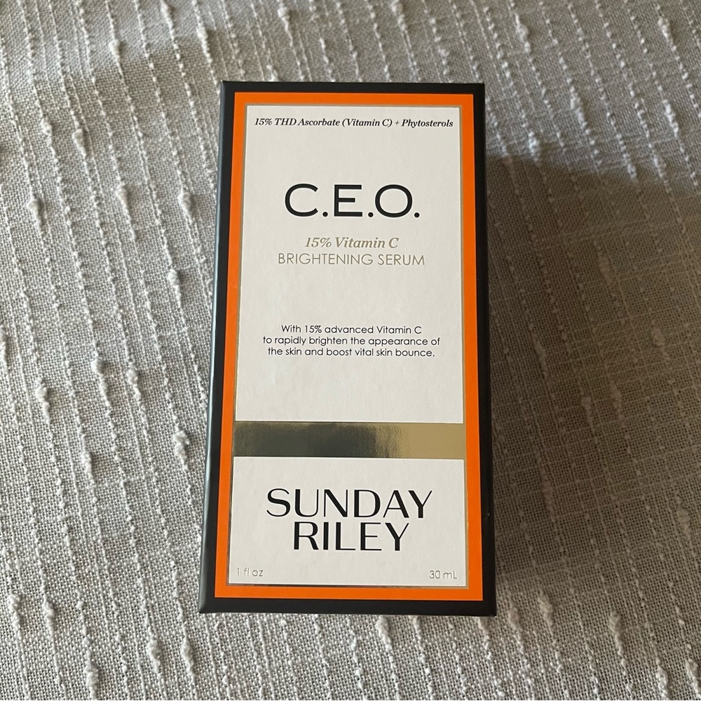 Sunday Riley CEO vitamin c serum